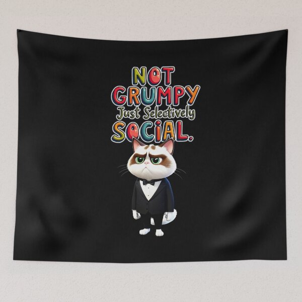 Item preview, Self-irony meets annoyed charm designed and sold by ArtCreator2023.