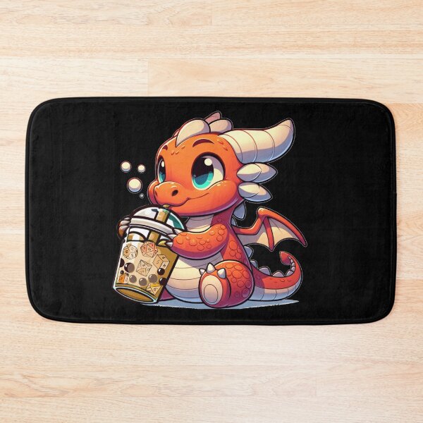 Item preview, DICE BUBBLE TEA & DRAGON designed and sold by DungeonAtelier.