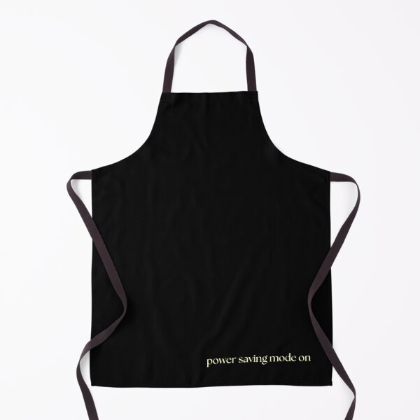 Item preview, Power Saving Mode On – Black Edition - Low Energy, High Vibes designed and sold by QuotesPrints.