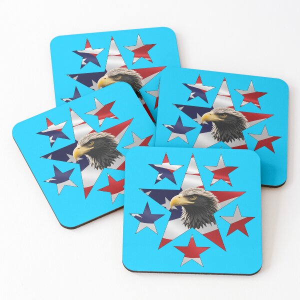 Item preview, AMERICAN EAGLE STAR (#00CCFF) designed and sold by Marlon Oseguera.