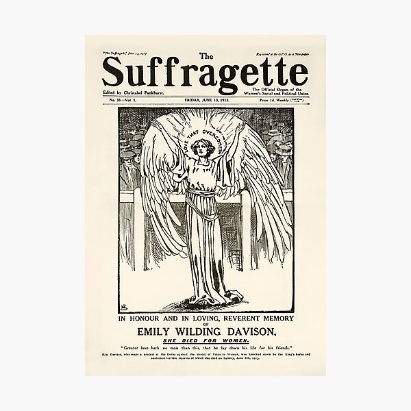 Artikel-Vorschau von Jahrgang Die Suffragette, designt und verkauft von FeminismArt.