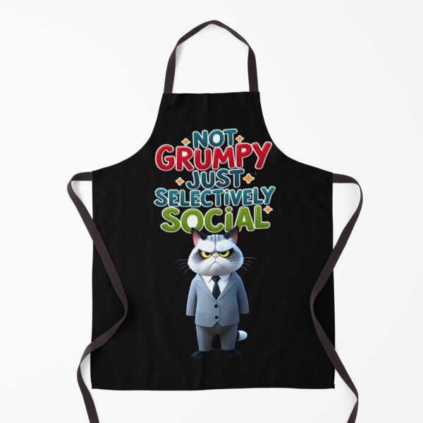 Item preview, Irony meets annoyed tomcat in design designed and sold by ArtCreator2023.