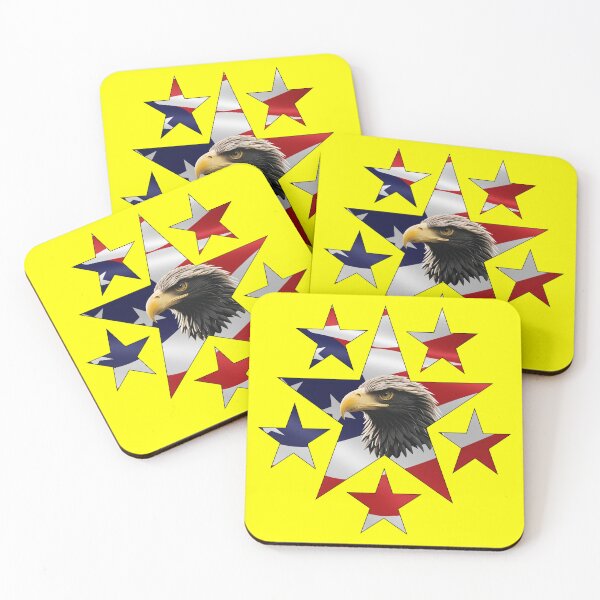Item preview, AMERICAN EAGLE STAR (#FFFF00) designed and sold by Marlon Oseguera.