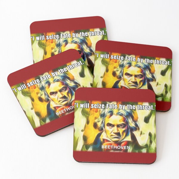 Item preview, Beethoven – I Will Seize Fate by the Throat designed and sold by mycreastyle.
