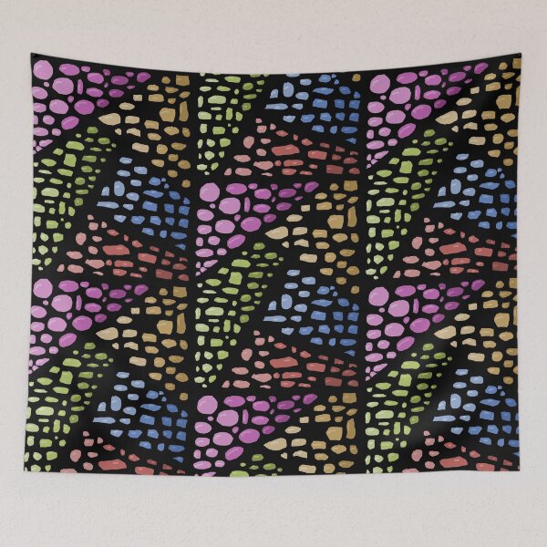 Item preview, Colorful Mosaic | Abstract Geometric Digital Ar designed and sold by CreationbyNiki.