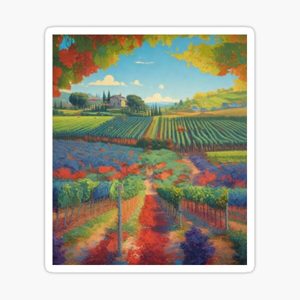 Item preview, Umbria Vineyards designed and sold by JEJ Visual Art.