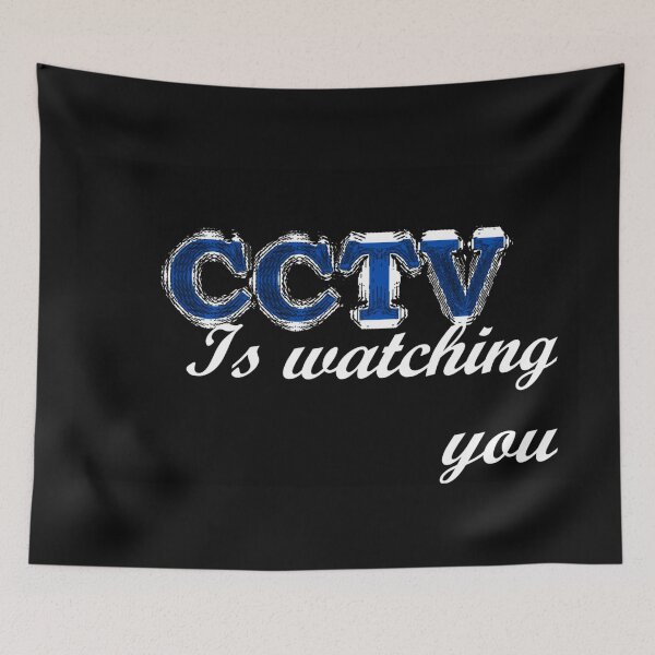 Item preview, CCTV IN Blue designed and sold by catherine calder.