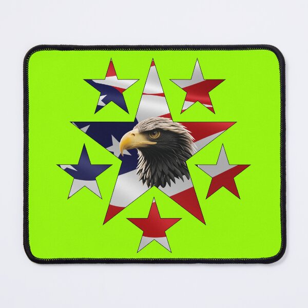 Item preview, AMERICAN EAGLE STAR (#99FF00) designed and sold by Marlon Oseguera.