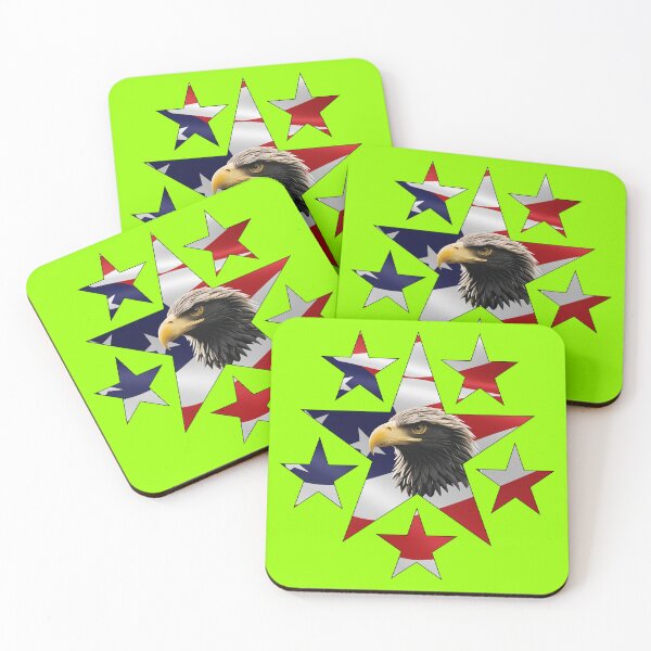 Item preview, AMERICAN EAGLE STAR (#99FF00) designed and sold by Marlon Oseguera.