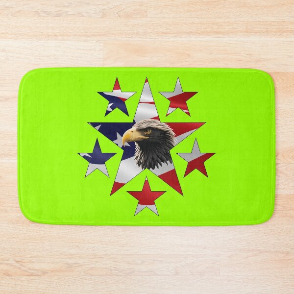 Item preview, AMERICAN EAGLE STAR (#99FF00) designed and sold by Marlon Oseguera.