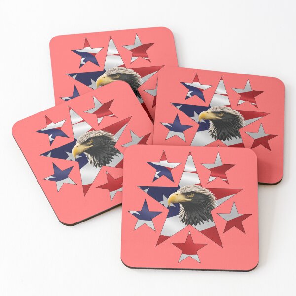 Item preview, AMERICAN EAGLE STAR (#FF6666) designed and sold by Marlon Oseguera.