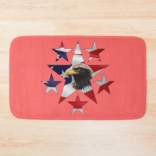 Item preview, AMERICAN EAGLE STAR (#FF6666) designed and sold by Marlon Oseguera.