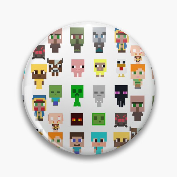Item preview, Chibi Minecraft Characters designed and sold by chibicrayon.
