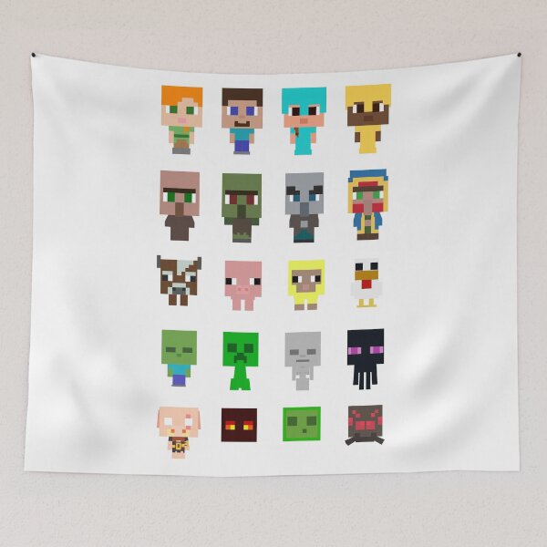 Item preview, Chibi Minecraft Characters designed and sold by chibicrayon.