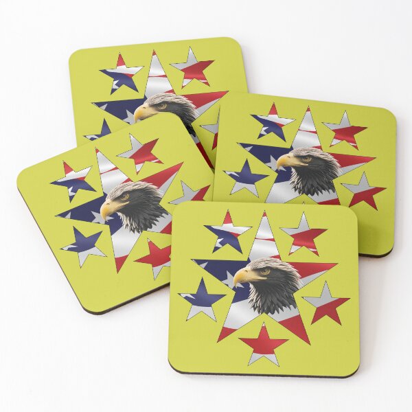 Item preview, AMERICAN EAGLE STAR (#CCCC33) designed and sold by Marlon Oseguera.