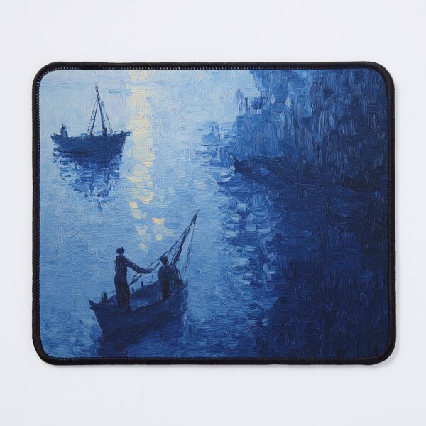 Item preview, Fishery | Post-impressionist painting style designed and sold by ComicsFactory.