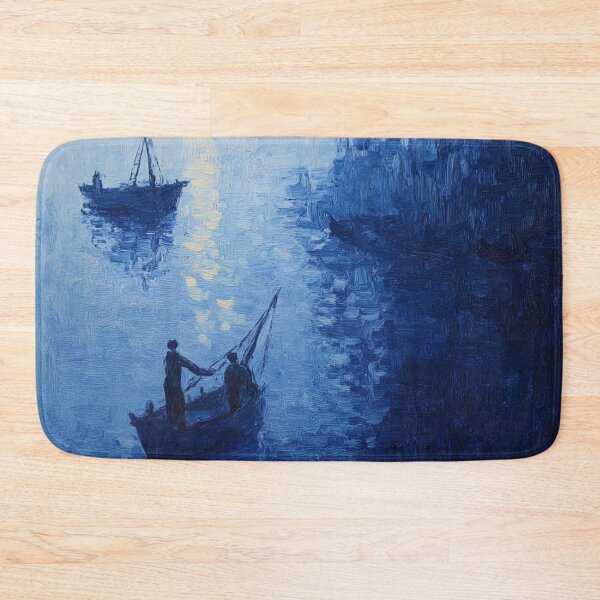 Item preview, Fishery | Post-impressionist painting style designed and sold by ComicsFactory.