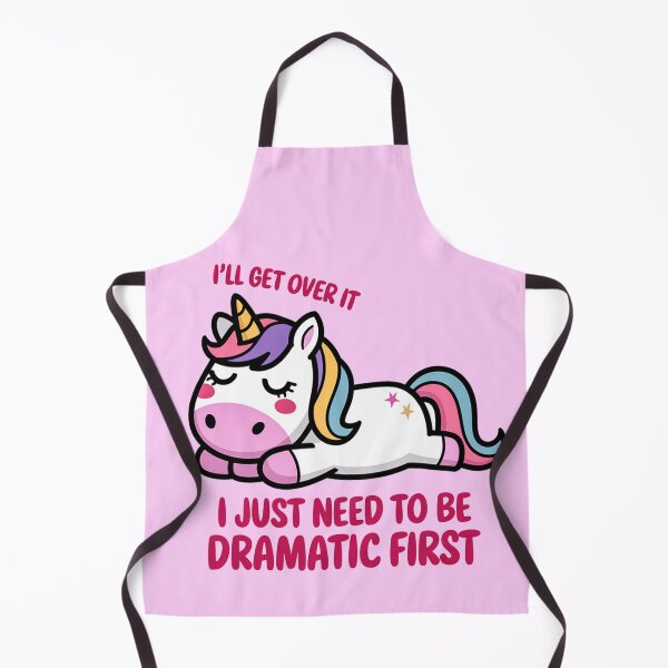 Item preview, Dramatic Unicorn - Get Over It designed and sold by Artyx_Design.