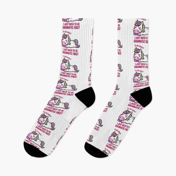 Item preview, Dramatic Unicorn - Get Over It designed and sold by Artyx_Design.