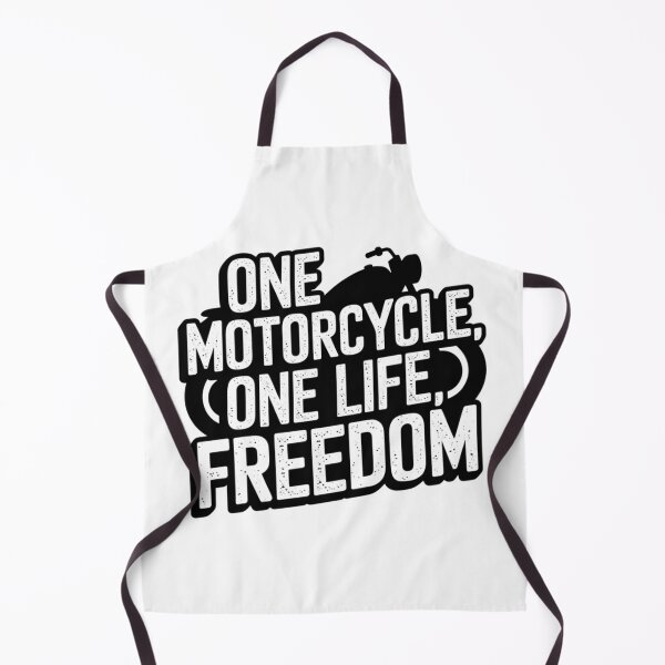 Item preview, With a motorcycle, a life, freedom designed and sold by FusiTink.