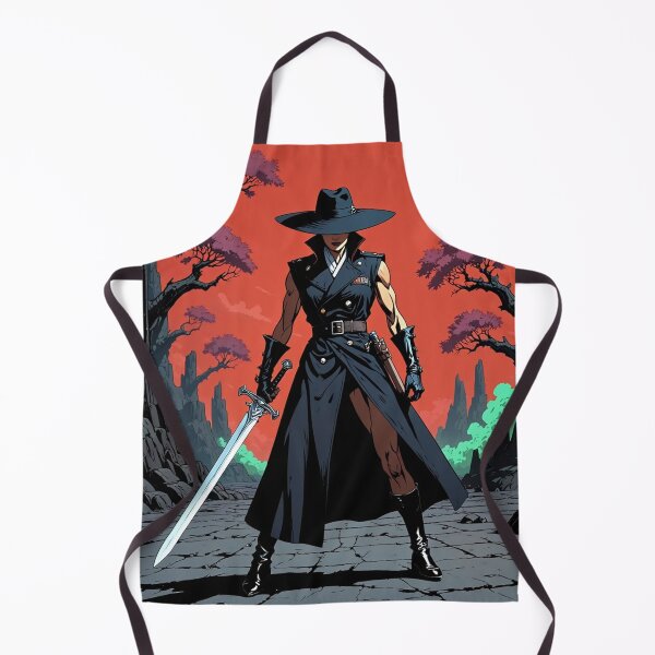 Item preview, Vampire Hunter Denise cool Dracula hunter female warrior art designed and sold by Vintage Designs +.