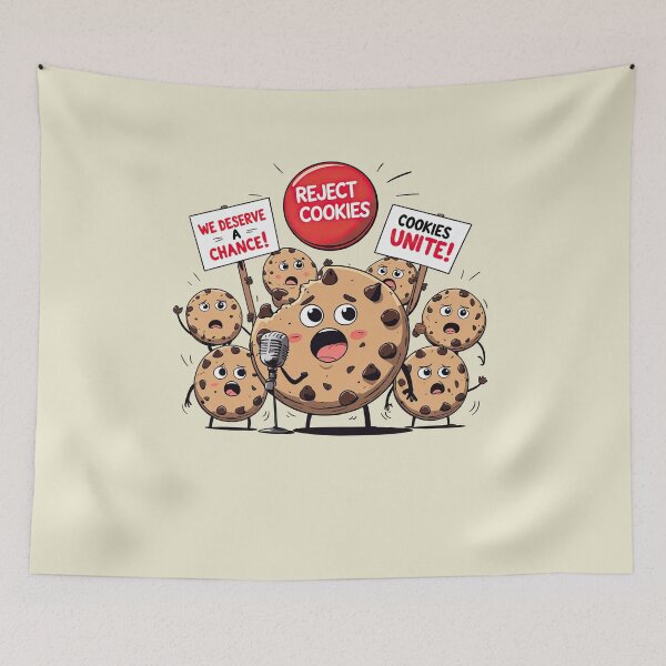 Item preview, Cookie Rebellion – Funny Cookie Protest Design designed and sold by ApriNoeScor.