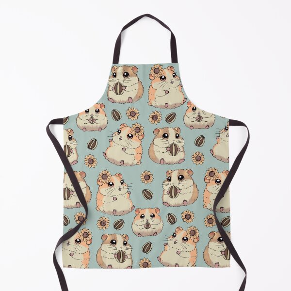 Item preview, Cute Chonky Kawaii Hamsters, Seeds and Sunflowers Illustration designed and sold by SpiritedArtwork.