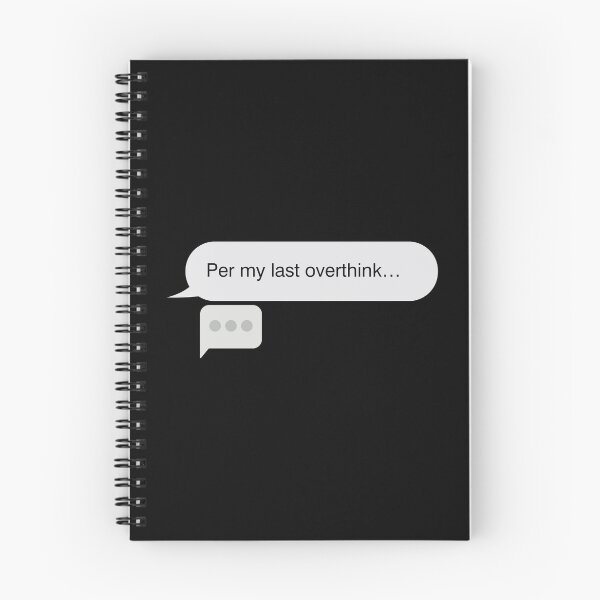 Item preview, iPhone Text Bubble Message Style - Funny Anxiety Overthinking designed and sold by mimiscreativity.