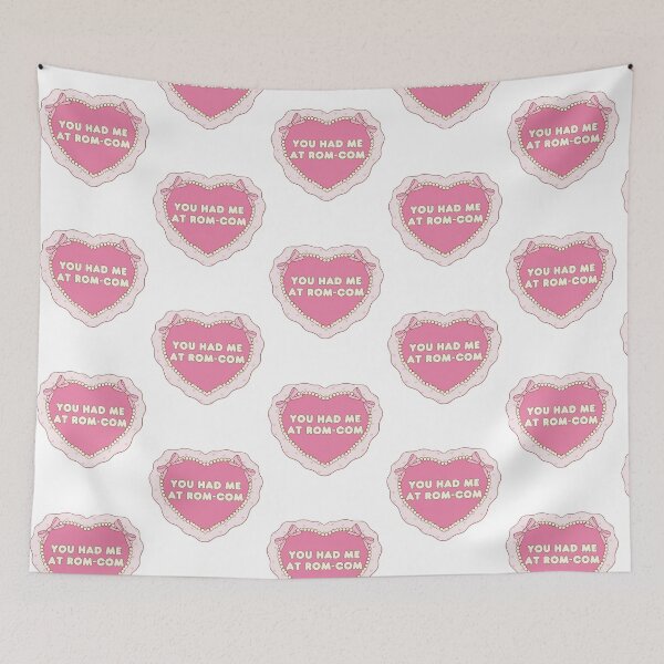 Item preview, You Had Me At Rom-Com | cute bookish aesthetic designed and sold by The Romantics Atelier.