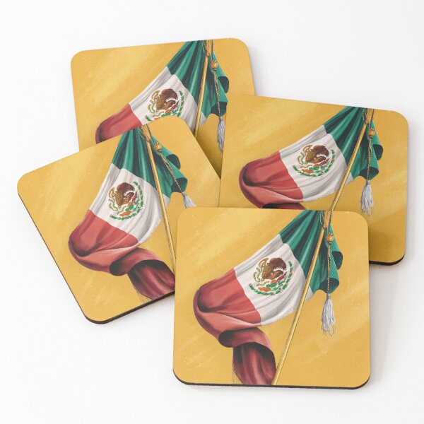 Item preview, La Bandera (The Flag) Loteria Card 16  designed and sold by matteflor.
