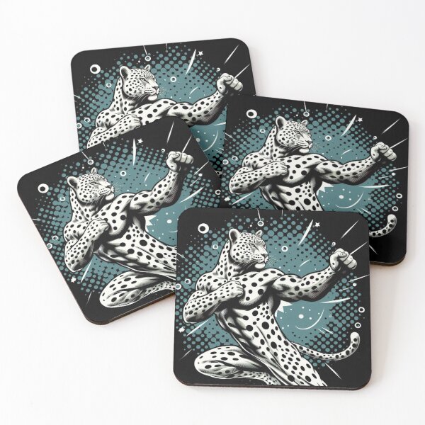 Item preview, Leopard doing kung fu designed and sold by Dogandesighn.