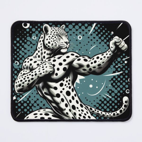 Item preview, Leopard doing kung fu designed and sold by Dogandesighn.