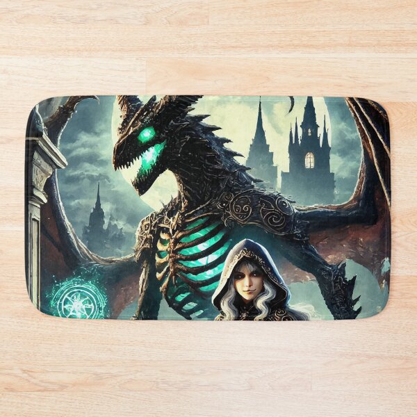 Item preview, Dracolich Sorcery: The Bond Between a Necromancer and Her Undead Dragon designed and sold by AbstractAnom.