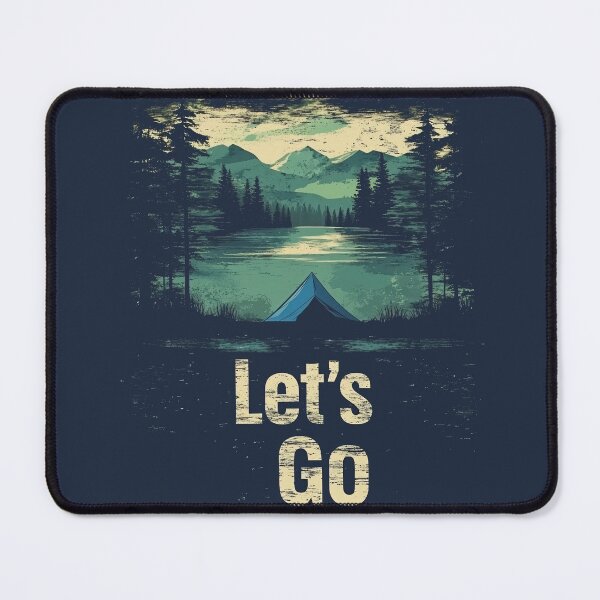 Item preview, Let’s Go – Lakeside Camping Adventure  designed and sold by Anarodic.
