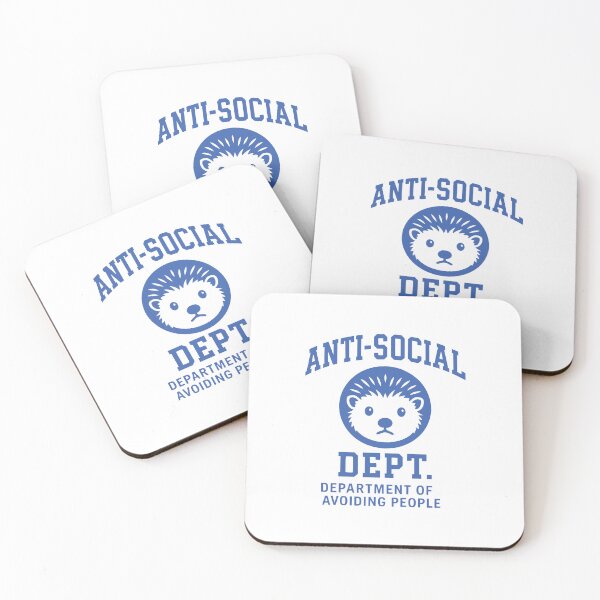 Item preview, Anti-Social Hedgehog – Funny Introvert Shirt Design designed and sold by livein105.