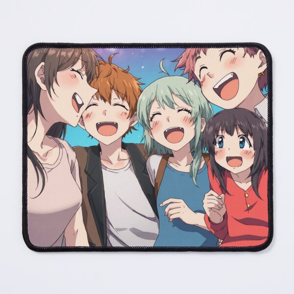 Item preview, Anime Friendship - Vibrant Group Art Print designed and sold by TreatLLC.