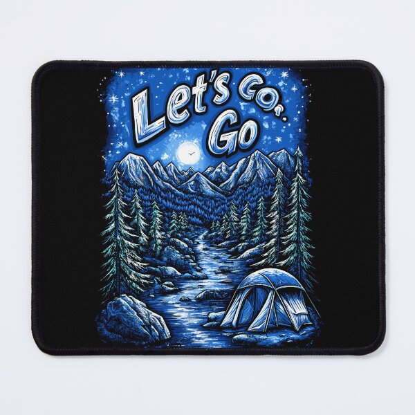 Item preview, Let’s Go – Midnight Camp Adventure designed and sold by Anarodic.