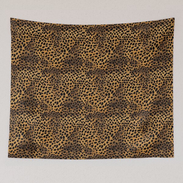Item preview, Leopard print natural tile pattern designed and sold by MiracleSociety.