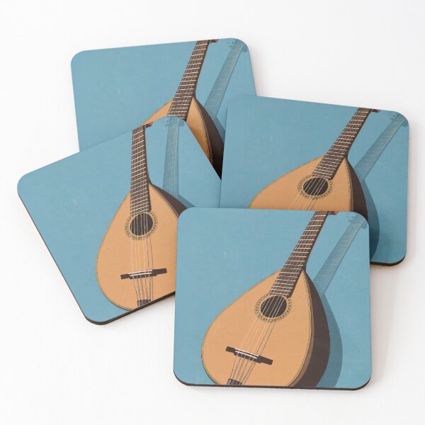 Item preview, El Bandolon (The Mandolin) Loteria Card 17 designed and sold by matteflor.