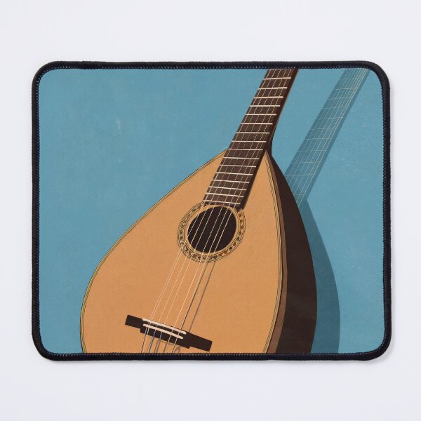 Item preview, El Bandolon (The Mandolin) Loteria Card 17 designed and sold by matteflor.