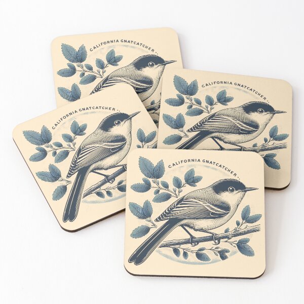 Item preview, California Gnatcatcher 2 designed and sold by theAVIARY7.