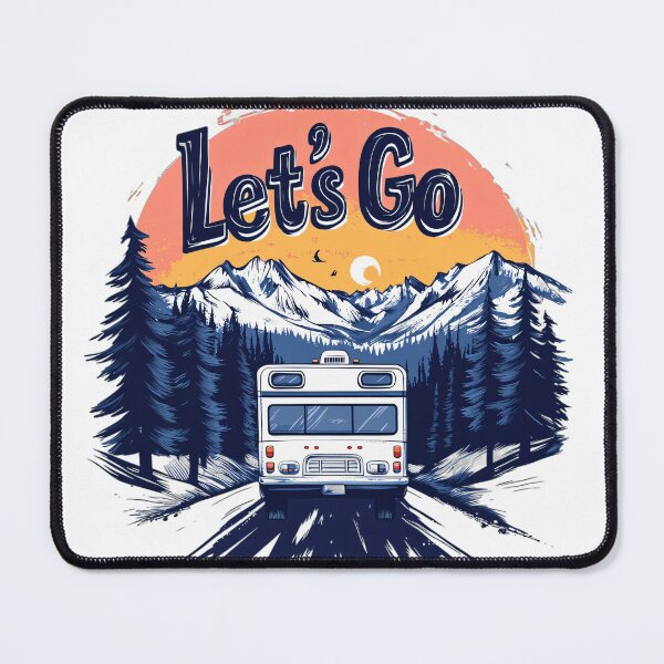 Item preview, Let’s Go – Road Trip Sunset designed and sold by Anarodic.