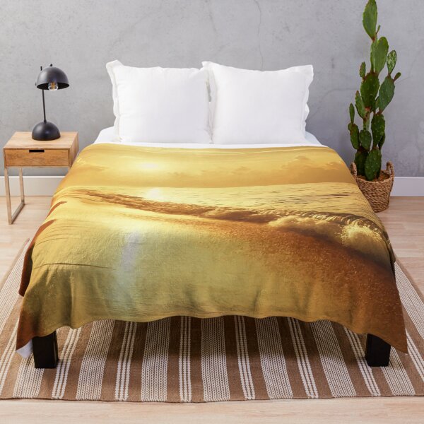 Item preview, Golden Shores: A Peaceful Sunset on the Beach designed and sold by AbstractAnom.