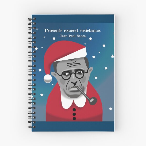 Item preview, Sartre: Holiday Thoughts designed and sold by Gopherstown, OR.