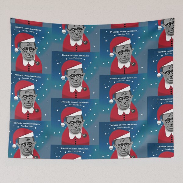 Item preview, Sartre: Holiday Thoughts designed and sold by Gopherstown, OR.