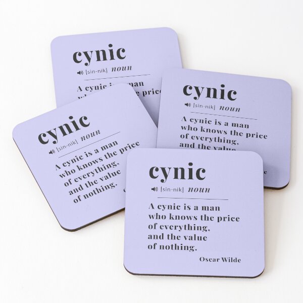 Item preview, Cynic Definition Text Design 1 designed and sold by DigitalandPhoto.