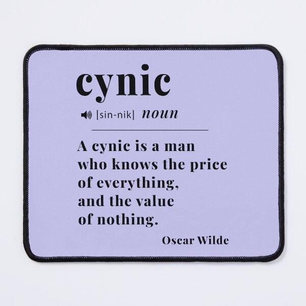 Item preview, Cynic Definition Text Design 1 designed and sold by DigitalandPhoto.