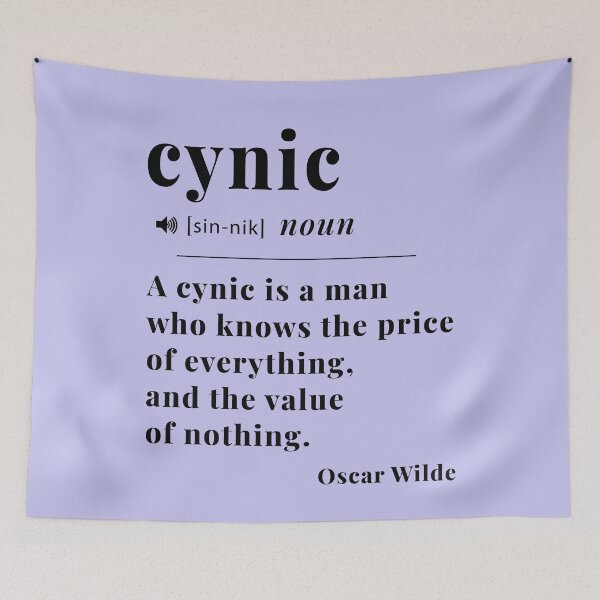 Item preview, Cynic Definition Text Design 1 designed and sold by DigitalandPhoto.