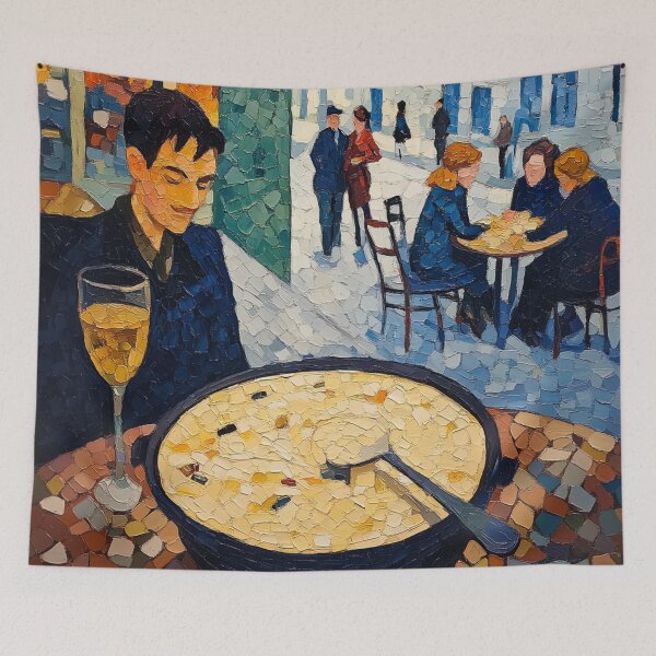Item preview, Fondue | Post-impressionist painting style designed and sold by ComicsFactory.