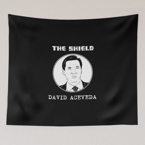 Item preview, David Aceveda - The Shield designed and sold by blacksnowcomics.